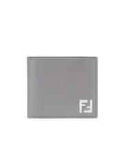 Fendi FF Squared Bi-Fold Wallet One size grey