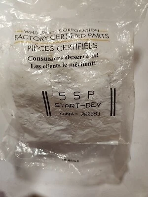 New OEM Whirlpool Sub Pack Start Device 282383 **Fast shipping