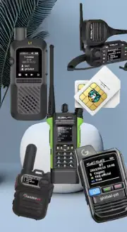 GLOBAL DATA SIM CARD WURUI FANTOOL TXQ GlobalPTT Radios 250mb p/m 360 days USA