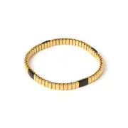 Onyx Bracelet - Two Toned Black