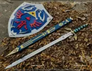 Stainless Steel The LEGEND of ZELDA Full Tang Skyward Link's Master Sword