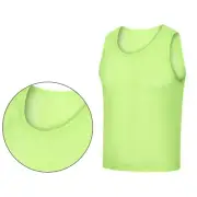 12Pcs Team Vest Soccer Bibs Practice Jerseys Athletic Pinnies Training Bibs