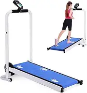 Folding Treadmills Foldable Portable Mechanical Treadmill,Maximum Load 100Kg,Home Use Fitness Walkinghine,Aerobic
