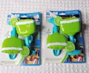 Set Of 2 O2COOL BOCA CLIPS Margarita Clips for Beach Towel NEW
