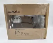 IKEA Glaciar Silver Wall Mounted Light Lamp 20W Magnus Lundstrom 800.353.93 NEW
