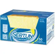 Sertun Color-Changing Rechargeable Sanitizer Towels Yellow/White/Blue 13.5x18