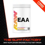 Raw Nutrition RAW EAA 25srv STRAWBERRY LEMONADE | Hydration Recovery Muscle Gain
