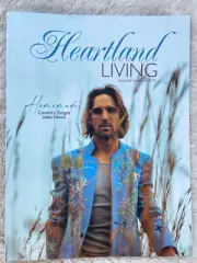 Heartland Living Magazine Aug 2023 Country Singer Jake Owen cover & article NEW
