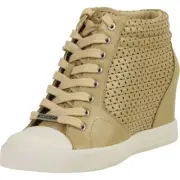 Donna Karan DKNY Women's Cindy Buff Fashion Wedge Sneakers Shoes