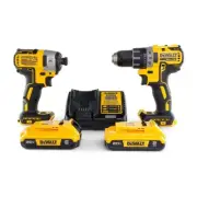 Vintage / DEWALT DCK283D2 DRILL/IMPACT DRIVER KIT 20V