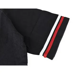MARCELO BURLON X NBA 金屬LOGO芝加哥公牛隊造型厚磅純棉短袖牛仔球衣(男款/黑)