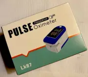 Finger tip Pulse Oximeter Blood Oxygen meter SpO2 Heart Rate Monitor LK87