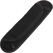 CampTeck U6908 - Shoulder Strap Pad Bag Strap Pad - Neoprene Shell and Natural Rubber Padding - For Bag, Camera, Guitar Straps and more - Black - 1 Piece