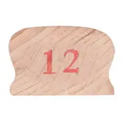 Wooden Polished Block For Guitar Bass Fret Leveling Fingerboard Luthier Tool + 2 Sandpaper 12#
