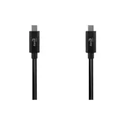AeroCool Premium Type-C to Type-C Charge and Sync Cable 1m (Black)