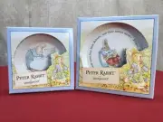 Peter Rabbit by Wedgwood Fruit Saucer & Compotier Round Lot of 2