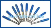10 Carbide PCB CNC Engraving Bits Router Tool 20˚ 0.1mm