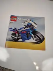 LEGO 6747 CREATOR Race Rider Motorcycle 3 in 1 Retired INSTRUCTIONS MANUAL ONLY