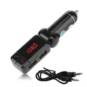 4in1 Bluetooth FM Radio Car Charger Handsfree Call Transmitter