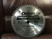 Oldham B725-4760-10 Circular Saw Blade, 7-1/4 in Diameter
