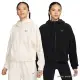 Nike 外套 女裝 連帽 搖粒絨 米白/黑 FB5639-110/FB5639-010