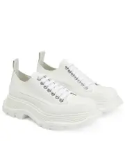 [McQueen] McQueen Tread Slick canvas sneakers AU 9 white