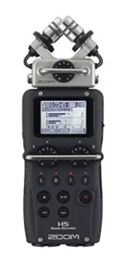 New ZOOM H5 Handy PCM Field Recorder Interchangeable Mic Capsules Japan