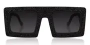 Anna-Karin Karlsson MOTHER BEEP Black Crystal Women’s Sunglasses Black Size 25