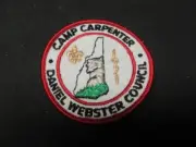 Camp Carpenter 1971 Daniel Webster Council Pocket Patch cbx
