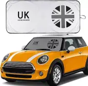 For Mini Cooper Car Windshield Sun Shade Union Jack UV Block Visor UK Flag Cover