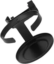 Generic Music Table Water Cup Holder Mic Stand Microphone Stand Cup Holders Drink Stand Music Shelf Cup Holder Microphone Stand Cup Holder Mount Cup Cradle for Tumblers Black Metal