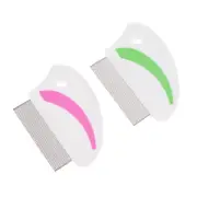 Pet Flea Straight Combs Remove Lice Dense Stainless Steel Needle Comb For D===