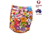 New Modern Cloth Nappies Baby MCN Nappy Diaper Reusable Pocket Nappies (D273)