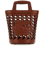 Etro Caramel Leather Bucket Bag