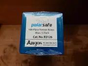 Argos Technologies PolarSafe 100 Place Cryo Storage Box R3127 Blue NEW
