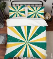 3D Car Sun Illustration Quilt Cover Set Bedding Sets Pillowcases Queen 4