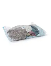 [Space Vac] Vacuum Storage Space Saver Travel Reusable Compressed 2 Pack in Clear