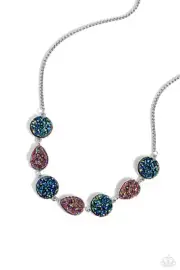 Paparazzi Druzy Demand Multi Necklace NWT