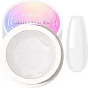 Hard Gel for Nails,Non Sticky Gel Extension Nail Glue - Press Solid Glue Gel, Hand Nail Gel Carving Modeling, Manicure Hodgepodge