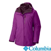 在飛比找樂天市場購物網優惠-Columbia 美國 女兩件式羽絨外套 葡萄紫 71690