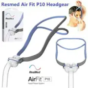 For ResMed AirFit Nasal Pillow Mask P10 Headgear CPAP Ventilator Nasal Mask NEW