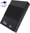 Coffee Scale Basic+Scale Coffee Scale with Timer,2000 Grams, Black…