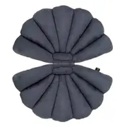 Garden Glory Shell Outdoor/Indoor Cushion Pillow For Chairs/Benches Graphite