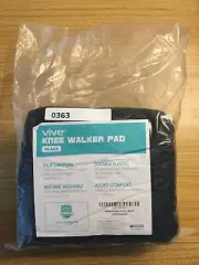 Vive Mobility Knee Walker Pad Cover - black-#363