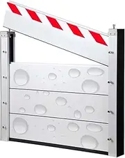 Commercial Flood Barriers Inlet Cofferdam Systems Aluminum Retaining Dams Modular Partition Walls(60x20cm)