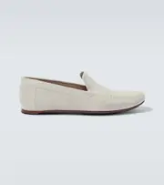 [Manolo Blahnik] Manolo Blahnik Alder suede loafers AU 11.5 grey