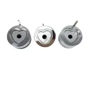 Heart Shape 53x57.5mm Interchangeable Die Mould for Badge Button Maker