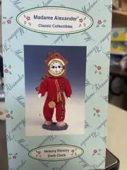 Hickory Dickory Dock Clock Figurine by Madame Alexander New