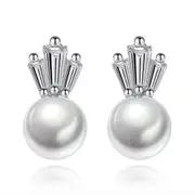 3PCS Copper Jewelry Earrings Retro Simple Earrings
