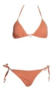 EMPORIO ARMANI woman bikini padded triangle adjustable briefs sea or pool articl